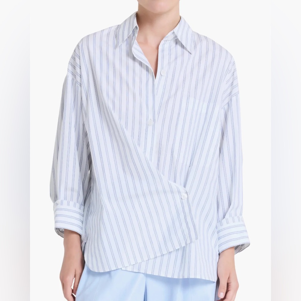 TWP Earl Striped Shirt M/L NWT